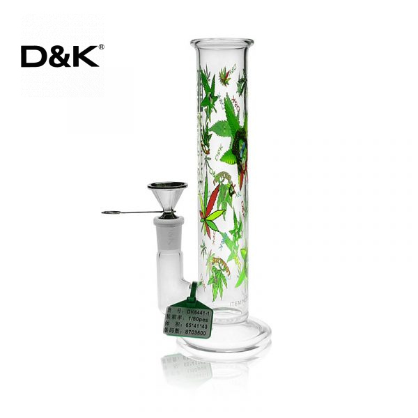 D&K Dengke 195mm/7.68 inches Straight Glass Bong