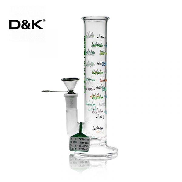 D&K Dengke 195mm/7.68 inches Straight Glass Bong - Image 10